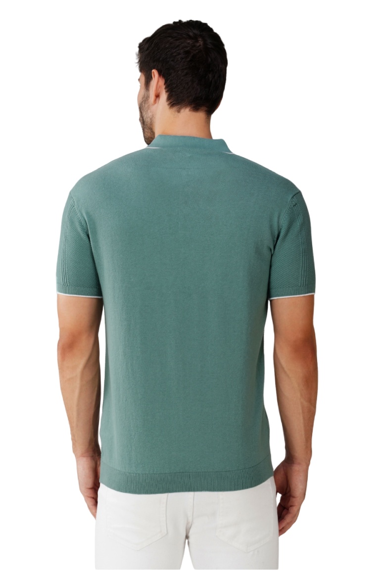 Knitt Polo T-Shirt Lucite Green 